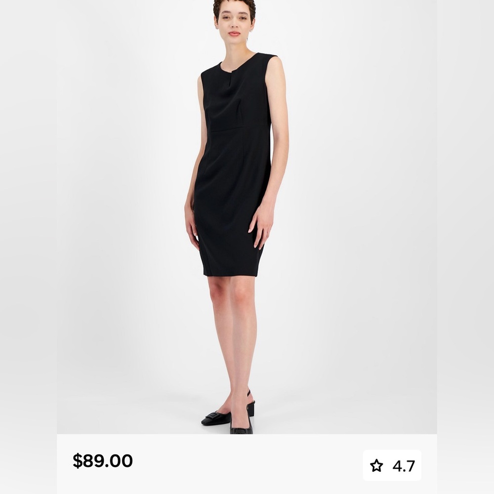 NWT $89 kasper elegant sheath dress